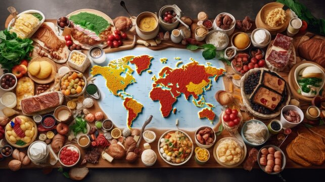 Food from around the world